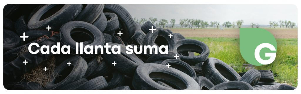 Gestión de residuos especiales como: Llantas Usadas